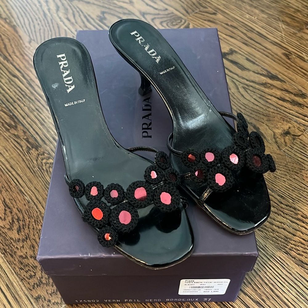 Prada sandals size 37